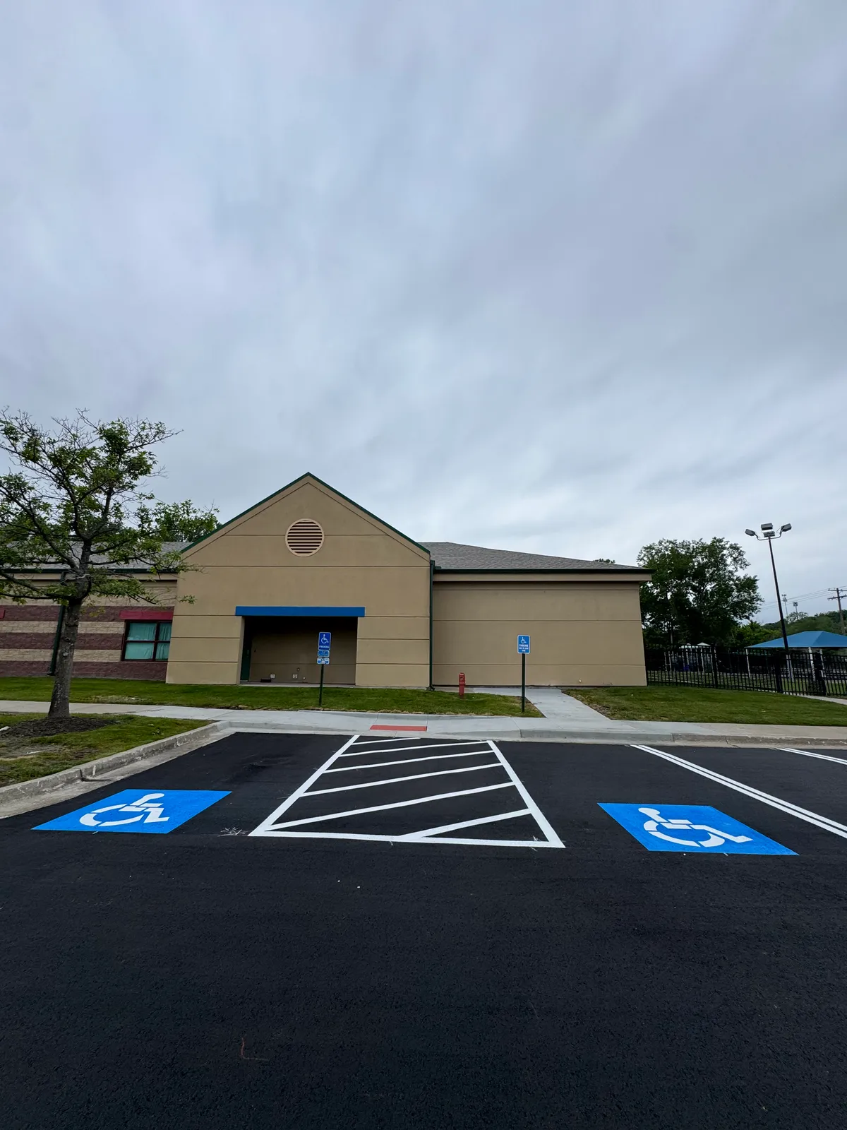 Accessible parking in Jackson County