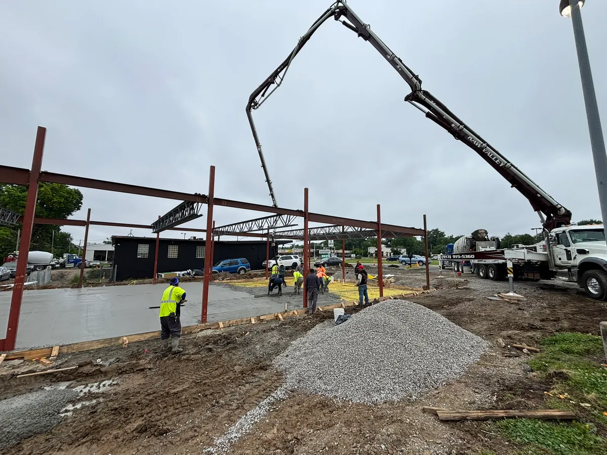 Concrete installation for Kansas City businesses