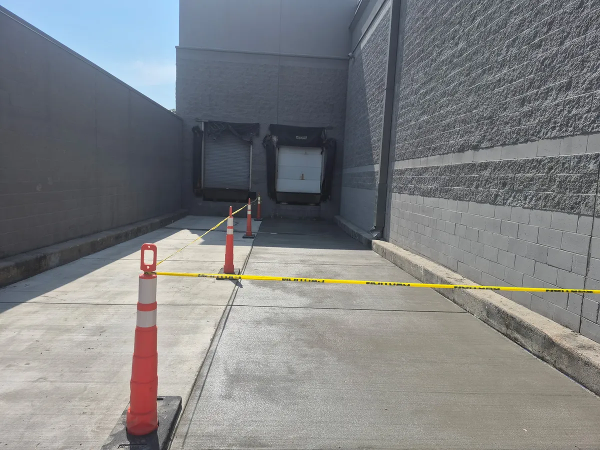 New concrete paving in Kansas City, KS